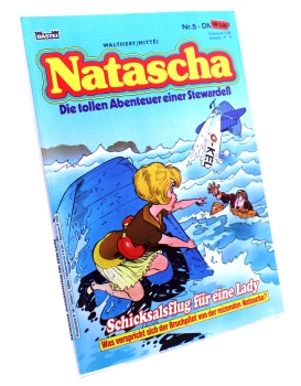 Natascha Comic Album Nr. 5: Schicksalsflug für eine Lady von Bastei